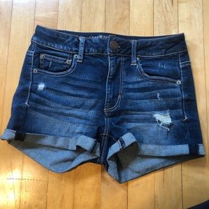 Jean shorts (stretchy)